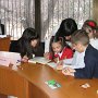 Ученици от 1 клас на частно езиково училище "Малкият принц" гостуват на Американска читалня